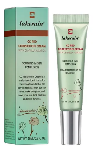 For Crema Pigmento Verde Correctora Roja Spf25 2026