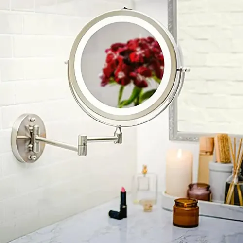 Ovente Espejo De Maquillaje Con Luz Led