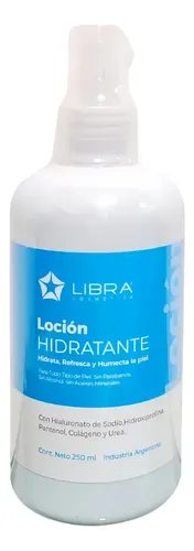 Loción Hidratante Tónica 250gr Libra Cosmética
