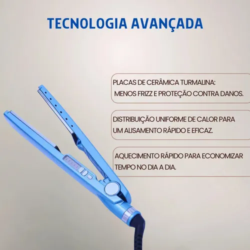 Plancha Alisadora Progresiva De Cerámica Calentada Con (xy)