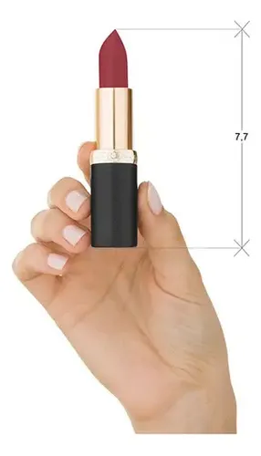 Labial Color Riche Matte Addiction L’oréal Paris Acabado Mate Color Paris cherry