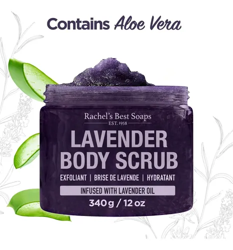 Exfoliante Corporal Beautyfrizz Lavender Con Sal Marina, 700
