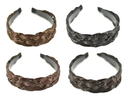 Diadema Trenzada Alta Calidad Para Mujer, Accesorios