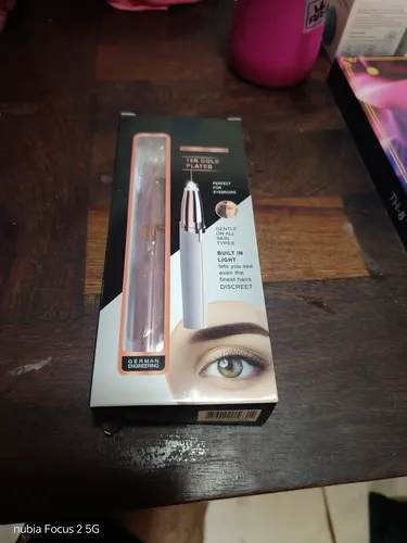 Lapiz Depilador Eléctrico Facial-cejas Indolora Usb Rosa