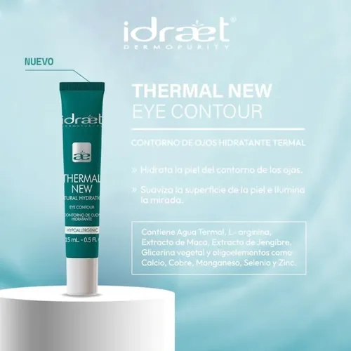 Kit Idraet Thermal New Gel Hidratante Y Contorno Ojos