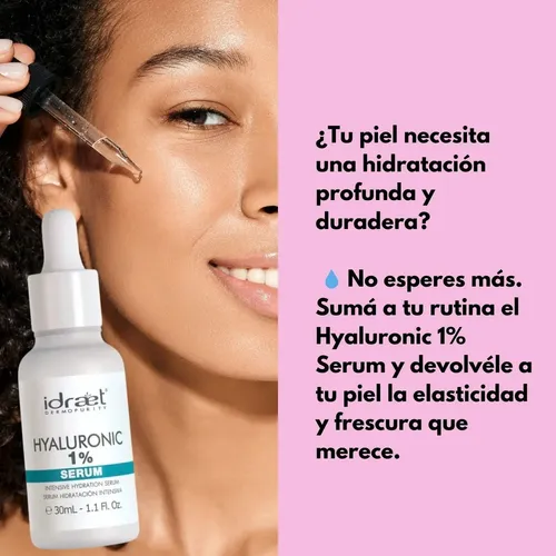Idraet Serum Hialuronico 1% Hidratación Intensiva 30ml