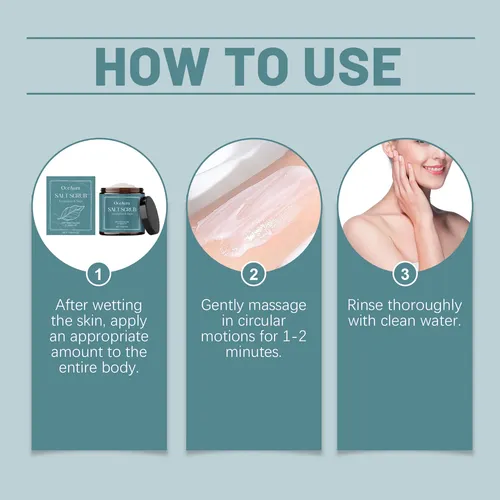 Exfoliante De Sal Marina Con Hidratación Ligera