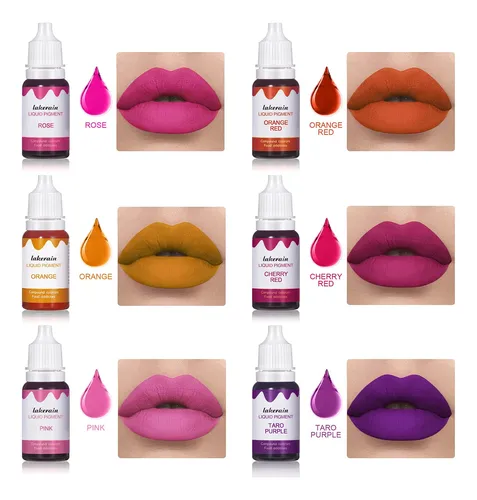 Set De Pigmentos Para Brillo Labial Líquido