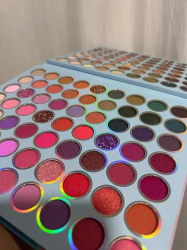 Paleta De Sombras Maquillaje Stitch 126 Colores + Brochas