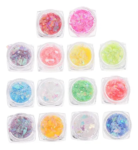 14 Cajas De Pegatinas Para Uñas Estilo Japonés