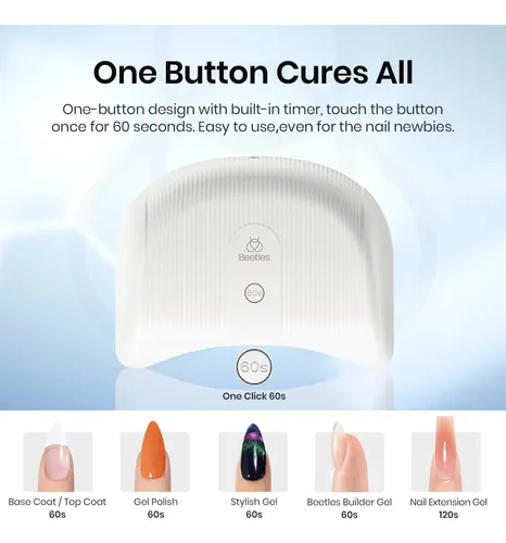 Lámpara Led Uv Para Secado Rápido De Uñas De Gel