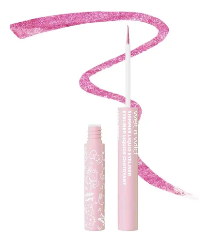 Eyeliner Líquido Con Brillo Hello Kitty Wet N Wild