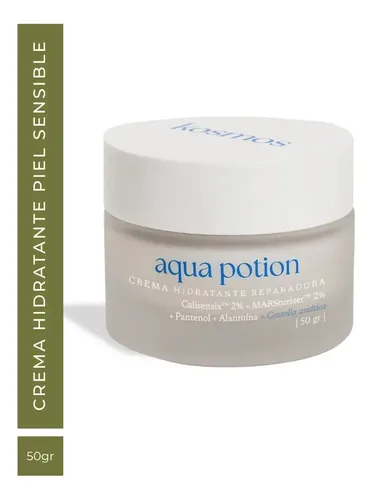 Kosmos Crema Hidratante Reparadora Aqua Potion Apta Pieles Sensibles Ideal para Piel Mixta