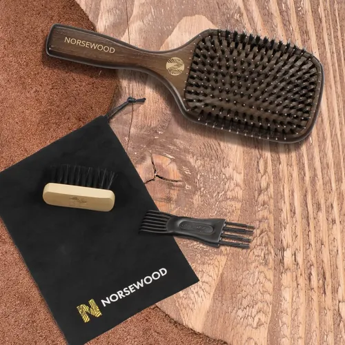 Cepillo De Pelo Norsewood Boar Bristle Blend Para Cabello
