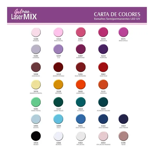 Esmalte Semipermanente Laser Mix Top Coat 15ml