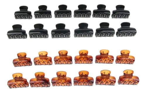 24 Broches De Resina Para El Pelo, Minipinzas Para La Mandíb