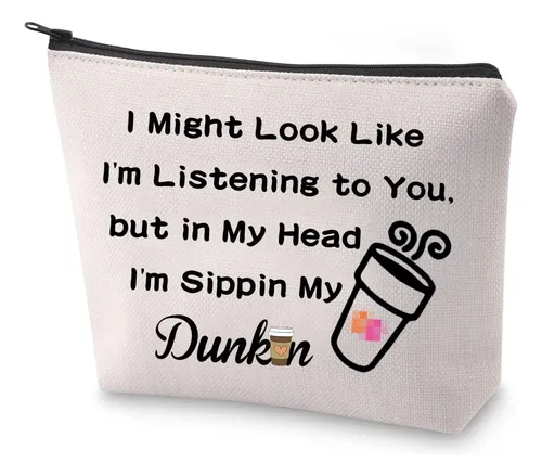 Bolsa De Maquillaje Blupark Donuts Lover Gift Coffee Lover S