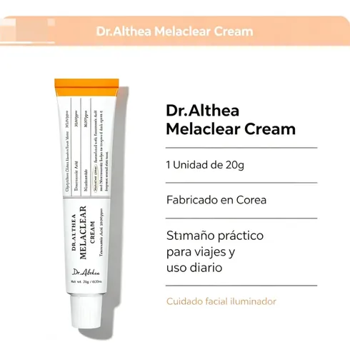 Melaclear Dr.althea 20g Niacinamida Elimina Manchas Y