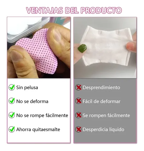 / 400 Pzs Toallitas Gasitas For Uñas Pestañas Libre De .