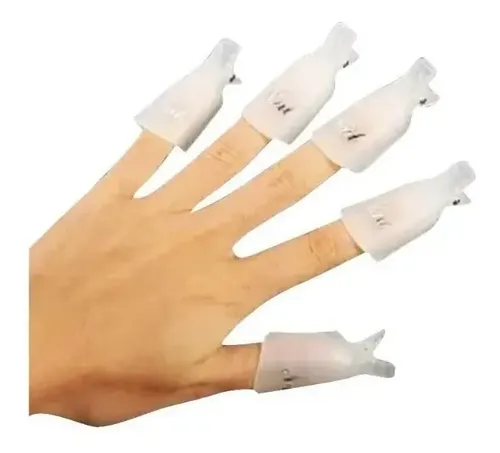10 Broches Removedor Uñas Esculpidas Esmalte Semipermanentes