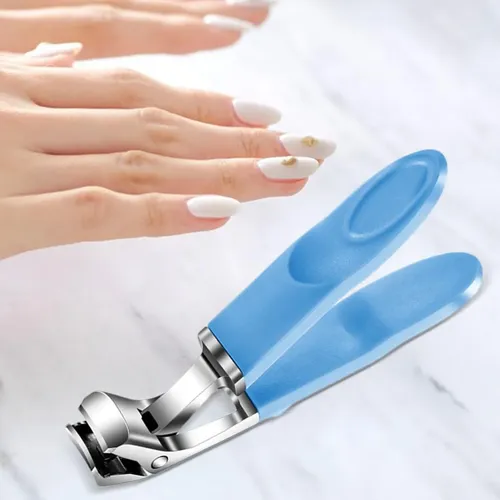 Cortador De Uñas Para Uso Doméstico, Tijeras Para Uñas Azul