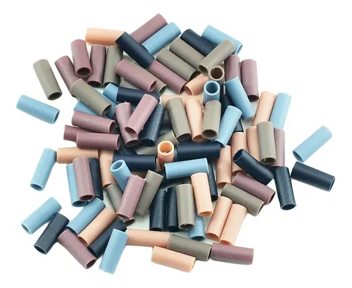 100 Tubos Para Bricolaje, Una Banda Elástica Para El Pelo