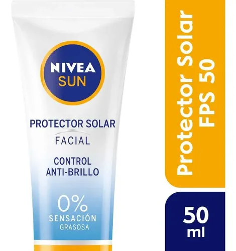 Nivea Protector Solar Facial Matificante Spf 50 X50