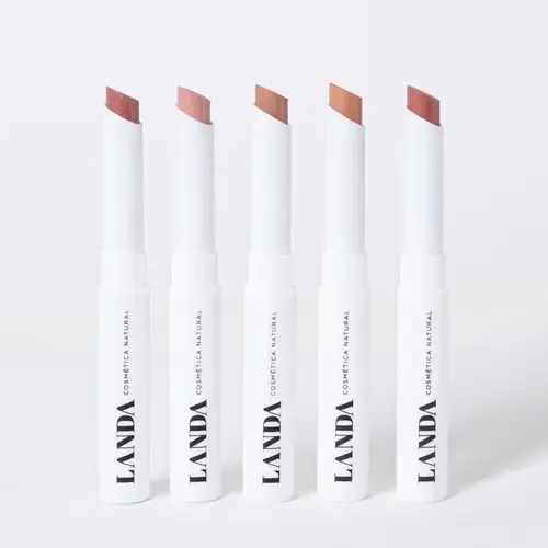 Landa Lápiz Labial Con Pigmentos Naturales Mate O Perlado