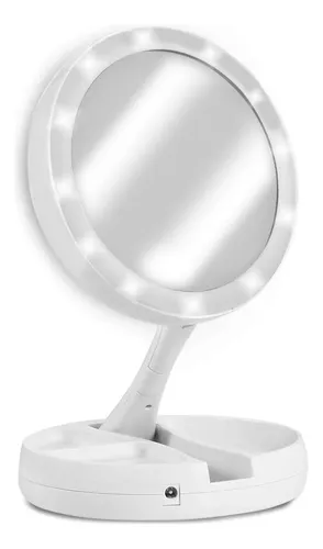 Espejo Facial Led Articulado For Vestidor Con Aumento De