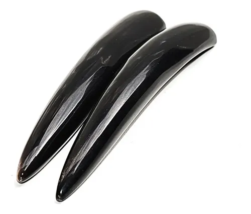 Tabla Gua Sha De Cuerno De Búfalo Negro Para Relajación Spa