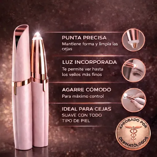 Depiladora Eléctrica Facial-cejas Indolora Usb
