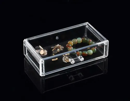Organizador Acrílico Para Maquillaje 1 Cajon 18,5x10x5 Cm
