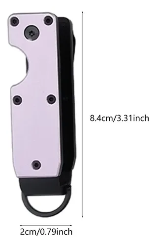 Jsjx Organizador Clave Minimalista Compacto De Violeta