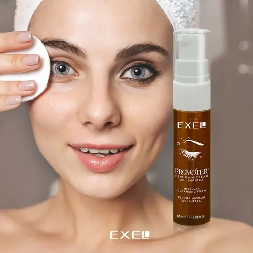 Promoter Exel Limpieza Pestañas Espuma Micelar Ojos Exel