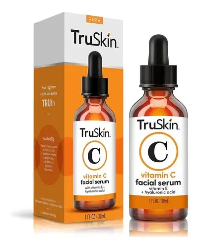 Sérum de Vitamina C Truskin Naturals para el Rostro con Ácido Hialurónico, 30 mL