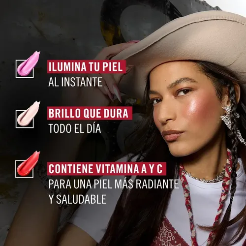Iluminador Líquido Multitasker Turbocharged Glow 10ml Rimmel