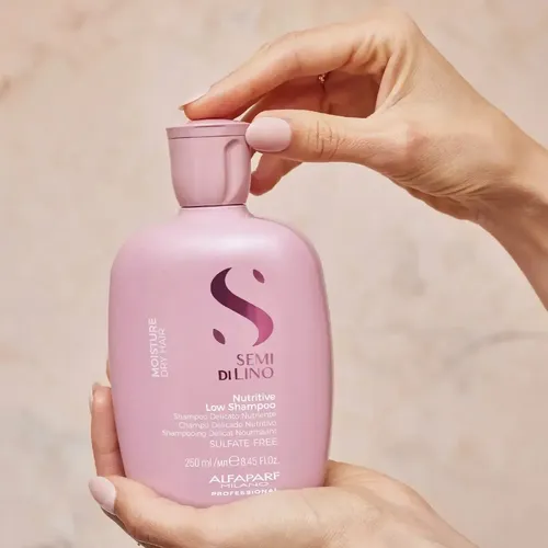 Nutritive Low Shampoo Alfaparf Libre De Sulfato Semi Di Lino