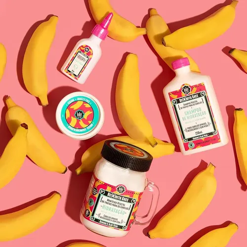 Lola Shampoo Bemdita Ghee Hidratación Banana & Aloe 250ml