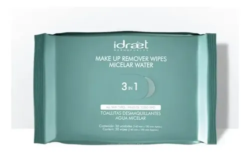 Toallitas Desmaquillantes Agua Micelar 3 En1 Efecto Calmante