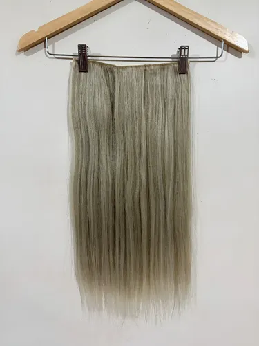 Cortinas De Pelo: Cabello Sintetico Premium Extensiones Rubio 108/613 Lacio