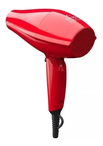 Brilliant Secador De Pelo Gama Ceramic Ion Rojo 220v 12c