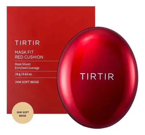 Tirtir – Mini Cushion Mask Fit Red 4.5g Tono 24w Soft Beige