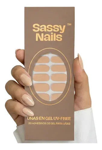 Sassy Nails 20 Uñas En Gel | Uv-free