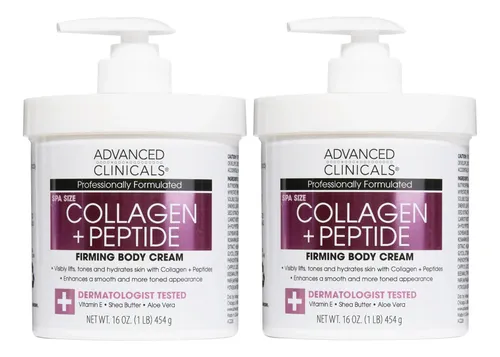 /crema Corporal E Facial Advanced Clinicals Colágeno 2x473ml