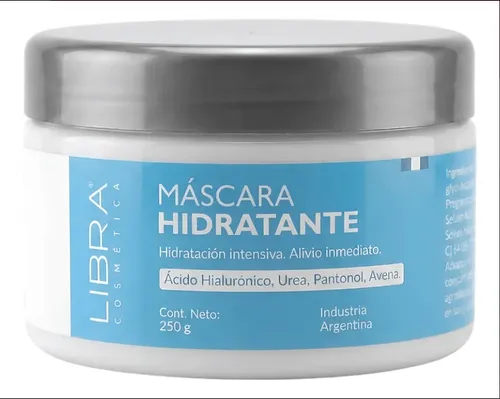 Libra Mascara Facial Hidratante Intensiva 250g Urea Pantenol