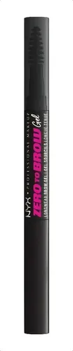 Gel De Cejas Zero To Brow Gel De Nyx Professional Makeup Color Black