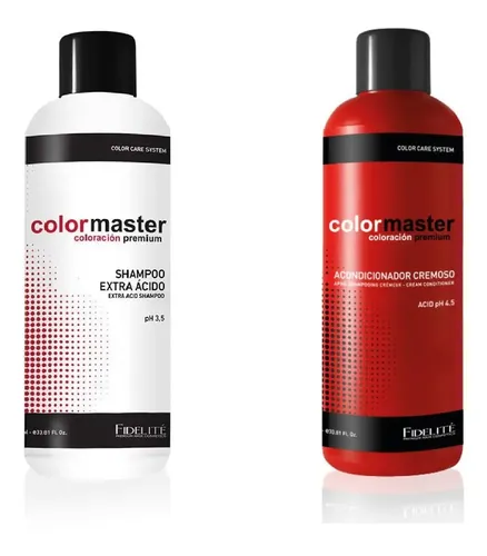 Kit Acido Para Coloracion – Shampo Y Acondicionador Fidelite