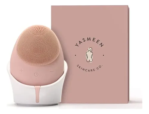 Cepillo Facial Eléctrico Yasmeen, Resistente Al Agua Y