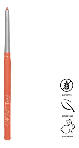 Delineador Labial Retráctil Palladio Nearly Nude A Prueba De Agua