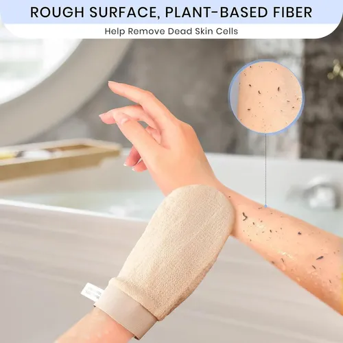 Guante Exfoliante Corporal Simplefield 2 Piezas